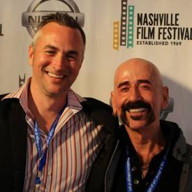 Rex Jones & Jimbeau Hinson on the red carpet @ the Nashville Film Festival, 2014