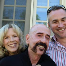 Rex Jones, Jimbeau Hinson, & Brenda Fielder @ pre-party for the Nashville Film Festival, 2014