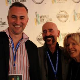 Rex Jones,  Jimbeau Hinson, & Brenda Fielder on the red carpet @ the Nashville Film Festival, 2014